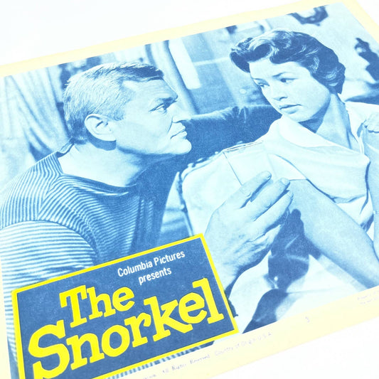 THE SNORKEL original 1958 HAMMER Lobby Card PETER VAN EYCK 11x14 #3 FL4