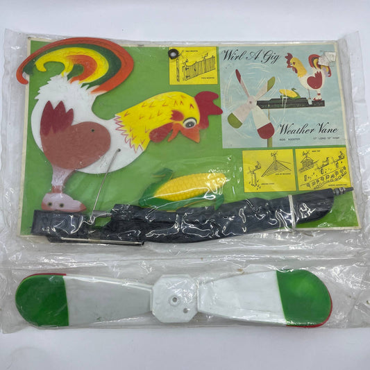 ArtLine Rooster WirlaGig Weather Vane Decoration Chicken NOS SEALED TG5