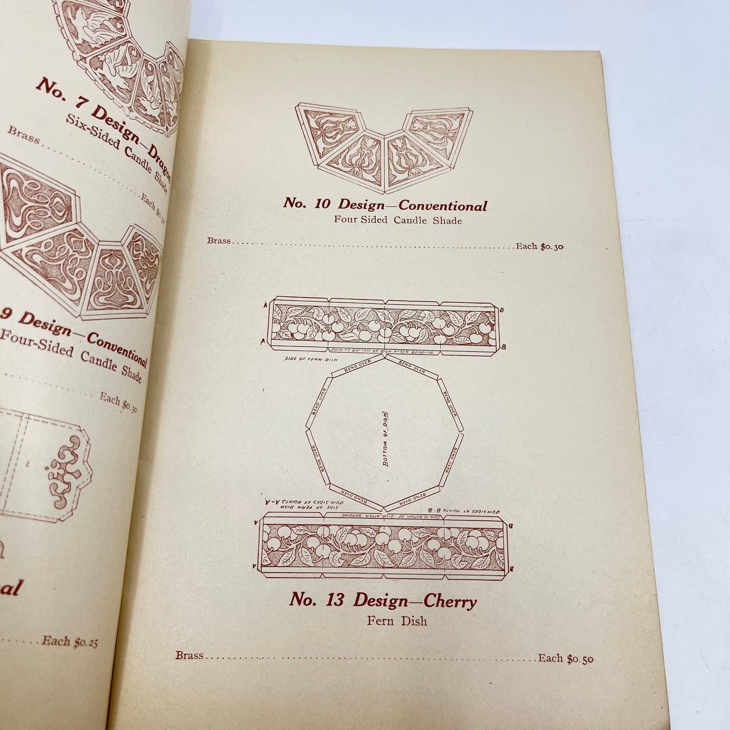 1905 How To Use Art Brass For Making… Catalog Geo W. Davis Rochester NY TF7