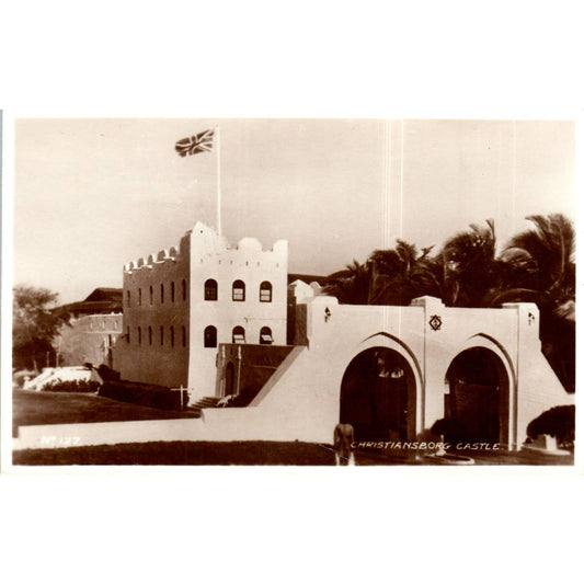 Christiansborg Palace Castle Copenhagen Denmark RPPC Original Postcard TK1-P12