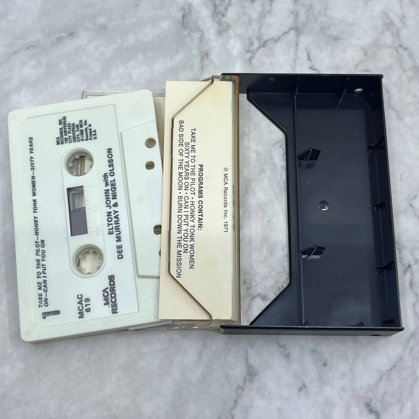 Elton John 11-17-70 Cassette Tape TF6-24
