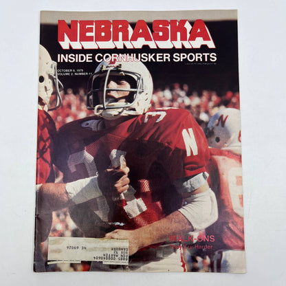 1979 Oct 6 - Nebraska Inside Cornhusker Sports Magazine - Football Walk-Ons TH7