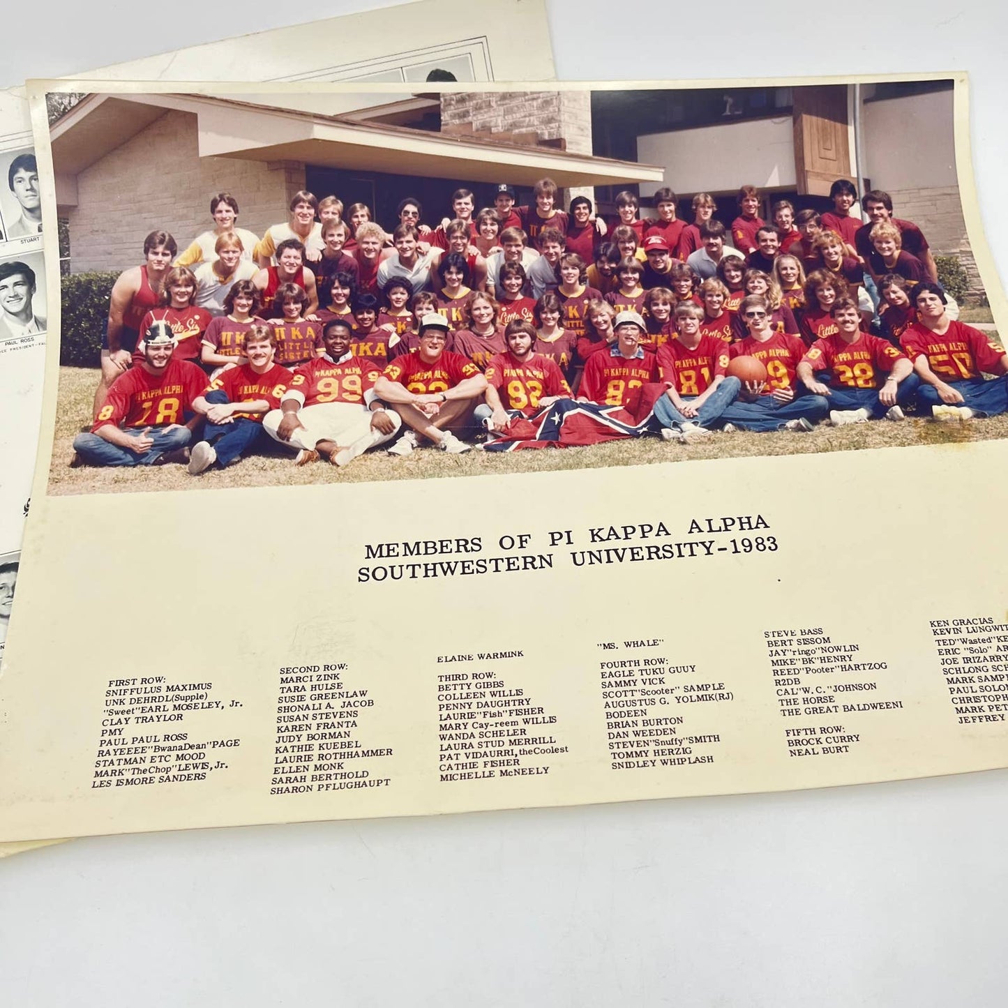 1980s Huge Lot of Alpha Delta Pi Southwestern University Sorority Memorabilia