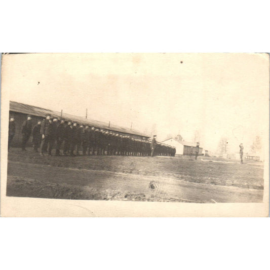 WWI French Army Training Original Postcard TK1-P1