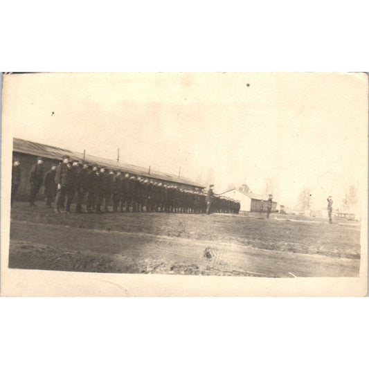 WWI French Army Training Original Postcard P3-3