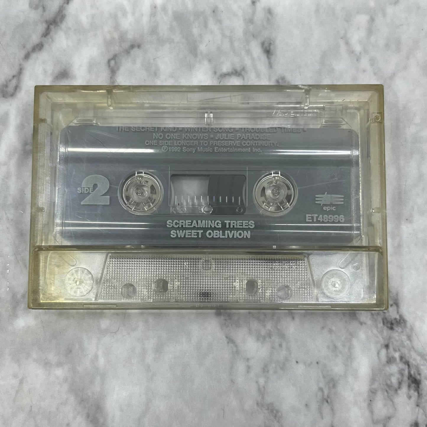 Screaming Trees Sweet Below Cassette Tape No Jacket TJ6-76