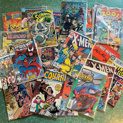 Huge Collection LOADED Long Box Lot of Comics: DC Marvel Indy CGC Graded