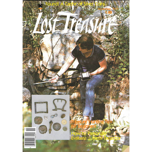 Long John Lathams Lost Treasure Magazine Lost Mines, Buried, Sunken Nov 1979 M1
