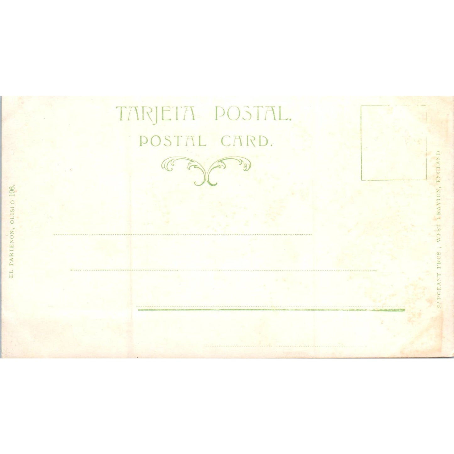 Ancient Cannons at Cabana c1905 RPPC Havana Cuba Original Postcard TK1-P16