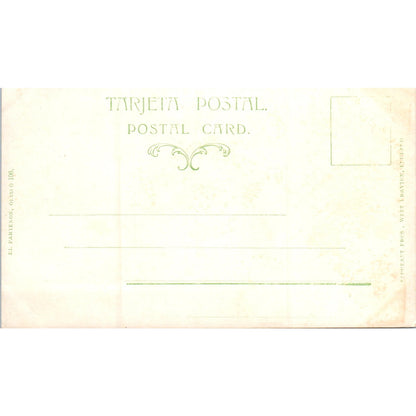 Ancient Cannons at Cabana c1905 RPPC Havana Cuba Original Postcard P3-1