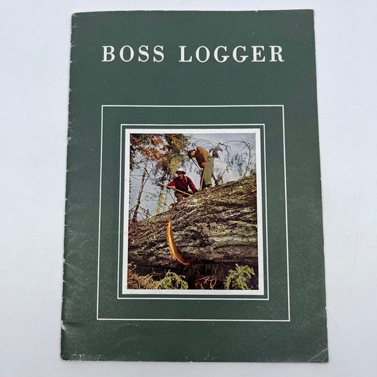 1948 Boss Logger Men At Work Richard Thruelsen V39-1