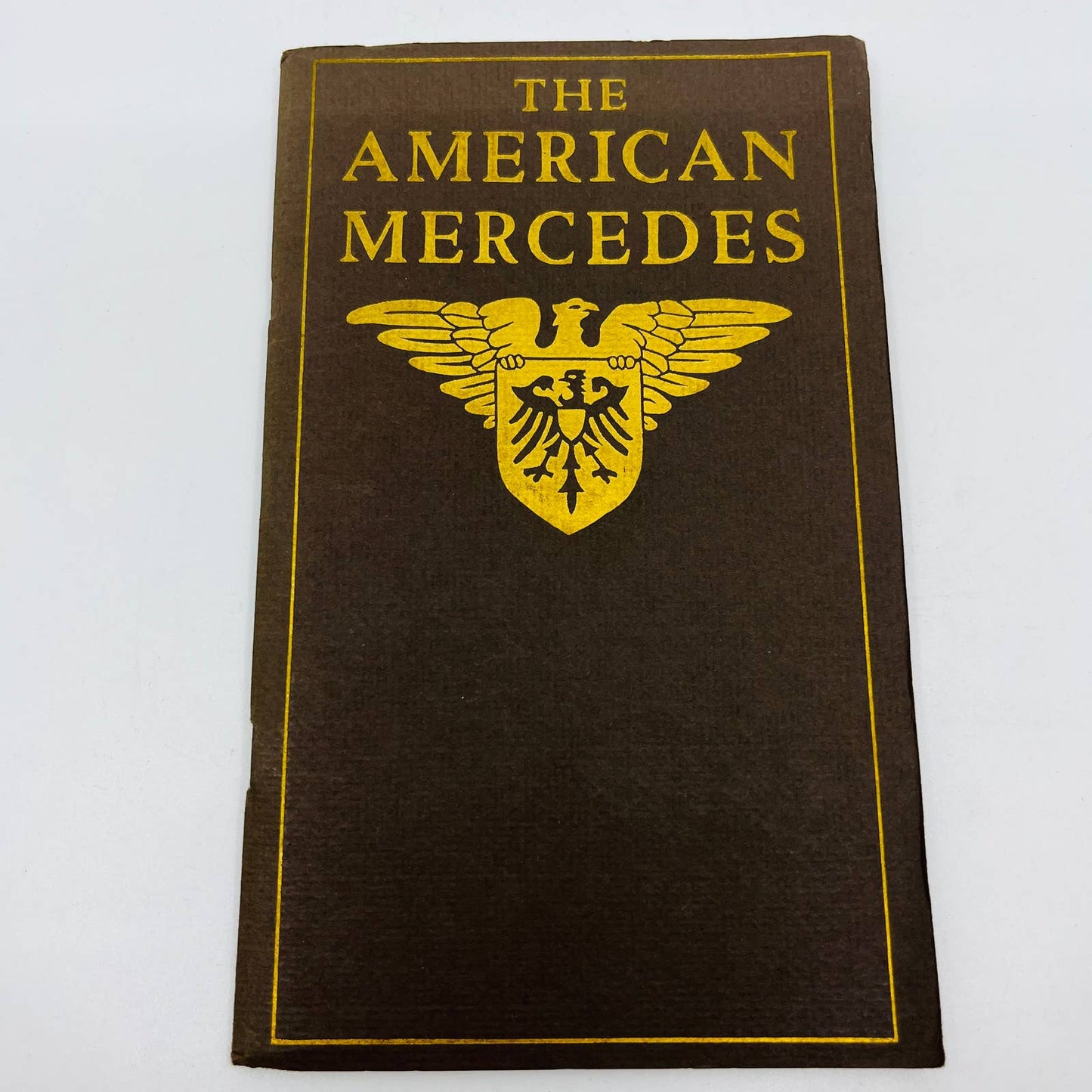 The American Mercedes 1906 Brochure Booklet Daimler 1961 Reprint BA1