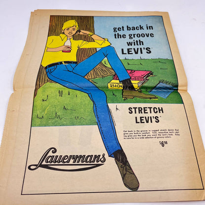 1969 Lauermans Department Store Weekly Paper Ad Marinette WI TF9