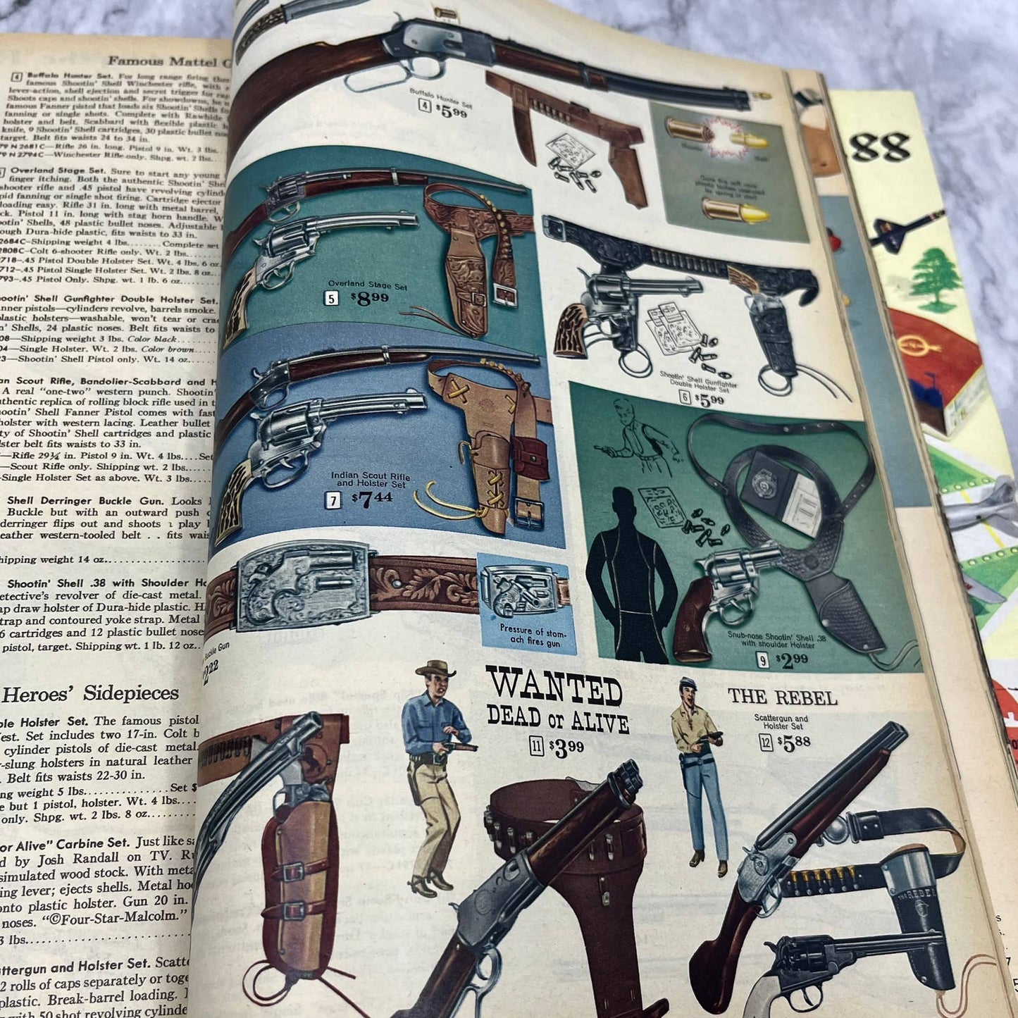 1960 Sears Christmas Wish Book Catalog - Great Vintage Toys & Gifts S3