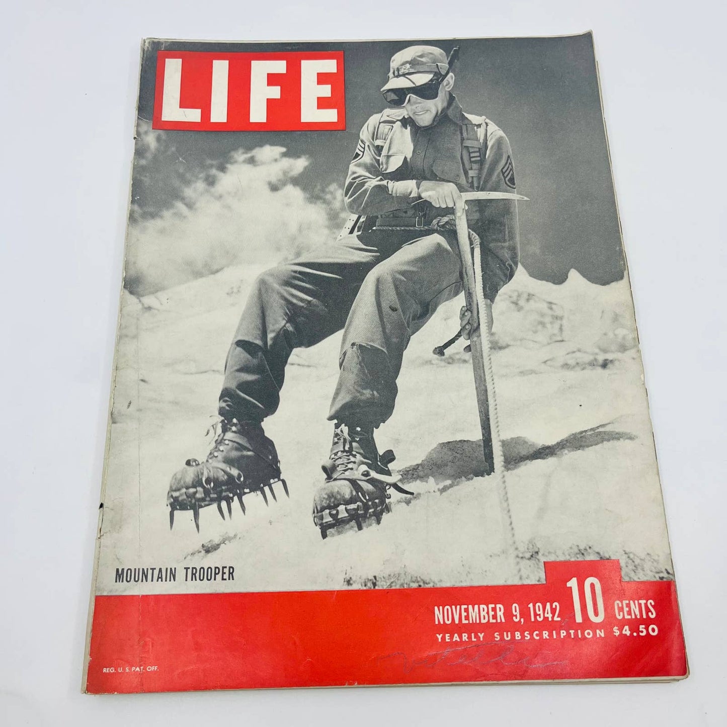 Life Magazine November 9 1942 WWII US Army Mountain Trooper Japanese TD9