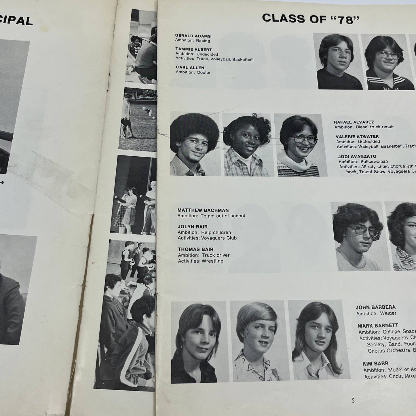 1978 Northwest Junior High School Yearbook Reading PA TG2