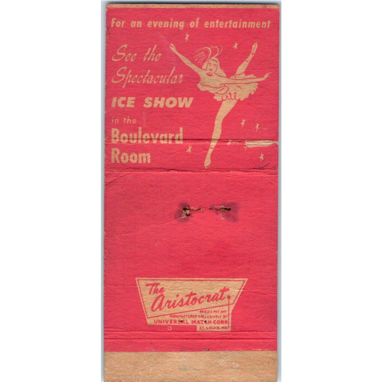 Lakeside Green Cocktail Lounge Chicago Advertising Matchbook Cover MM10-3