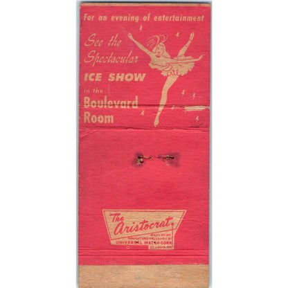 Lakeside Green Cocktail Lounge Chicago Advertising Matchbook Cover MM10-3