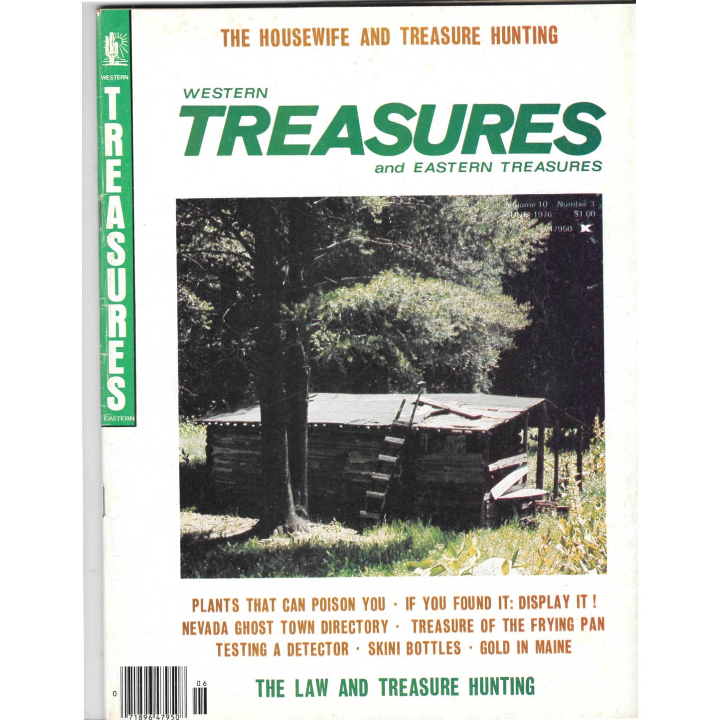 Western Treasures and Eastern Treasures Magazine Metal Detecting June 1976 M3