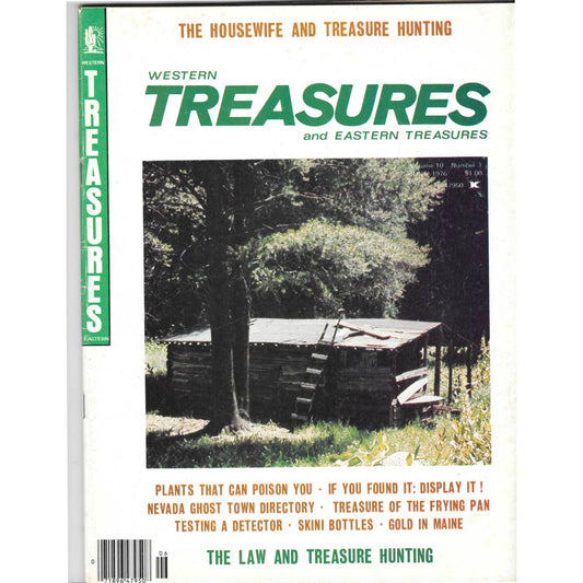 Western Treasures and Eastern Treasures Magazine Metal Detecting June 1976 M3