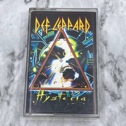 Def Leppard Hysteria Cassette Tape TJ5-72