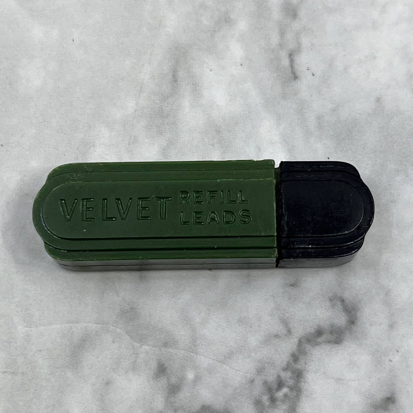 Vintage American Pencil Co VELVET Refill Leads Container SE7