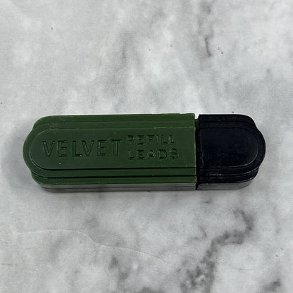 Vintage American Pencil Co VELVET Refill Leads Container SE7