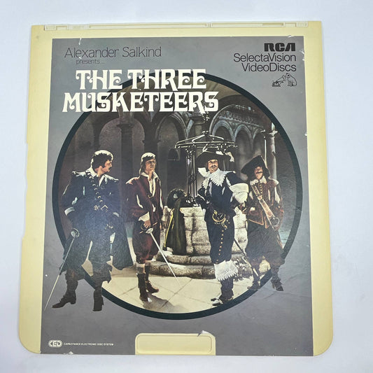 The Three Muskateers RCA SelectaVision - CED VideoDisc TG2