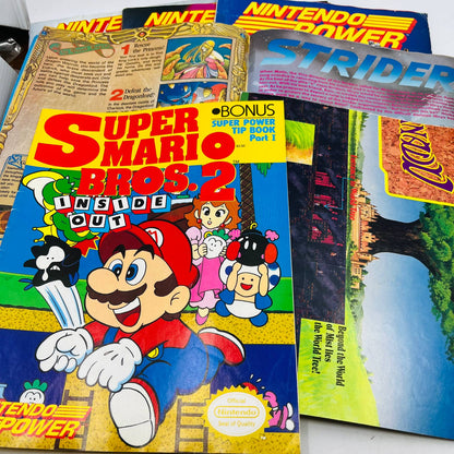 Nintendo Power Magazine Collection 1-51 w/ ALL Inserts Posters & Strategy Guides