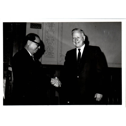 Governor Nils Boe & Sukich Nimmanleminda Conference Original Photo 5x7 TK1-P5