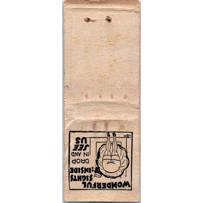The White Front Snyders South Bend Indiana Advertising Matchbook Cover MM9-10