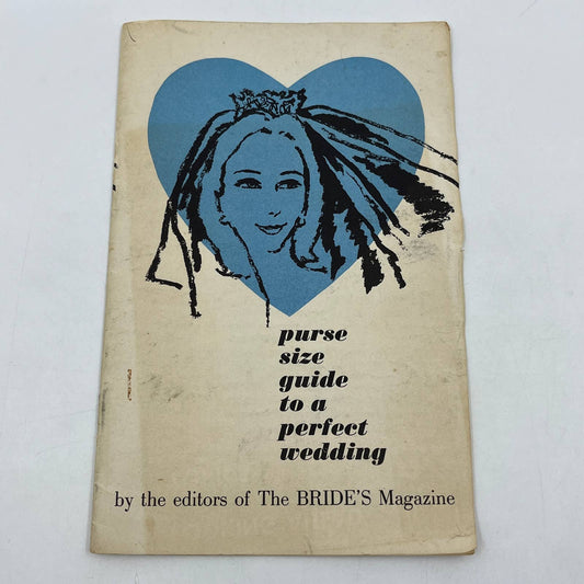 1961 Purse Size Guide To A Perfect Wedding - Editors Of The Bride's Magazine TG1