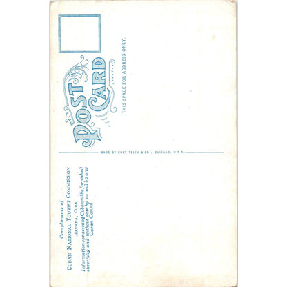 On the Guines Road c1910 Havana Cuba Original Postcard TK1-P16