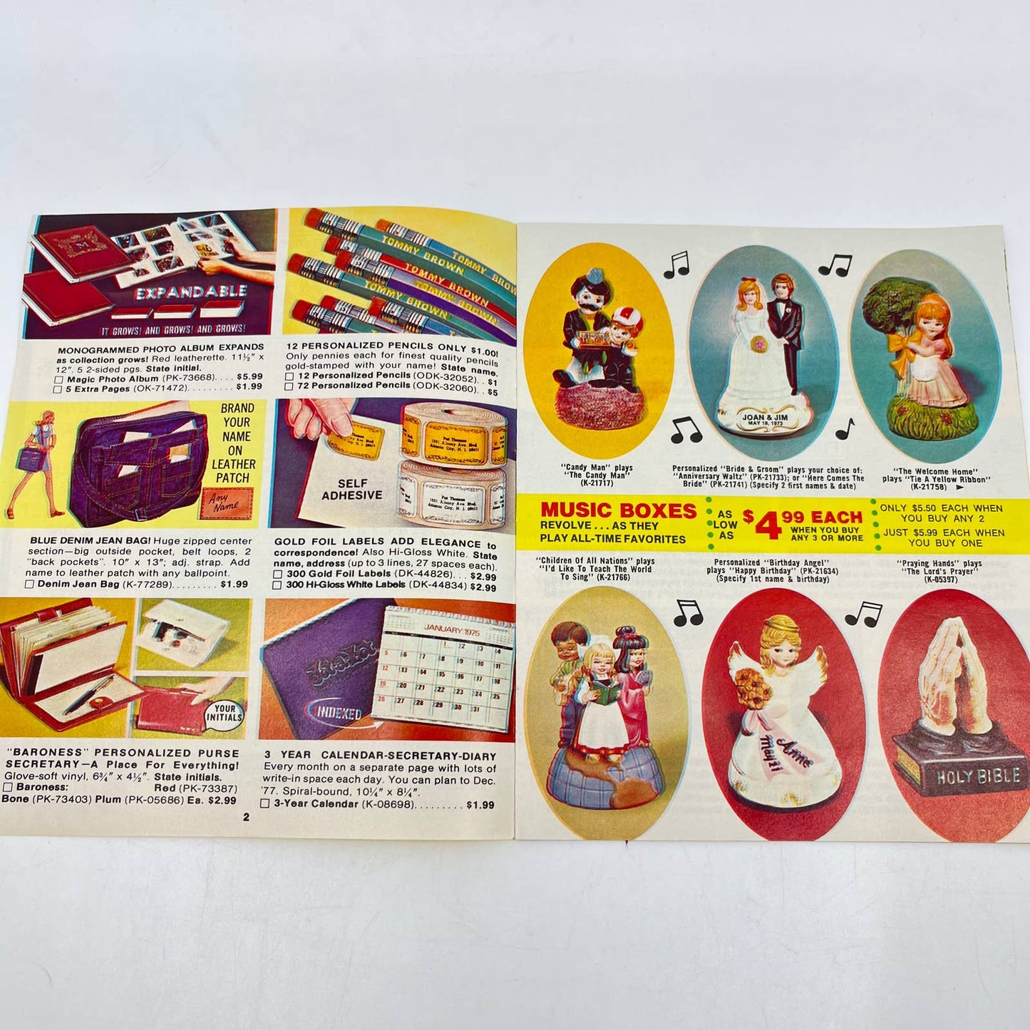 1974 Spencer Gifts Catalog - Fun & Fortune Sweepstakes SC5