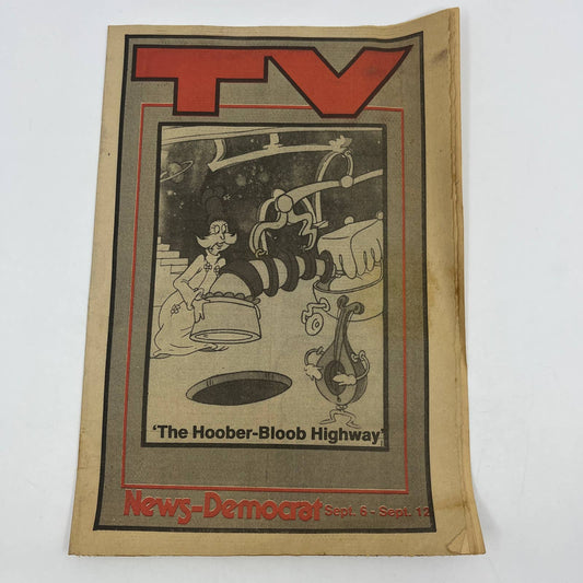 1981 Sep 6 Bellville IL News-Democrat TV Listings Dr. Seuss Hoober-bloob TG6