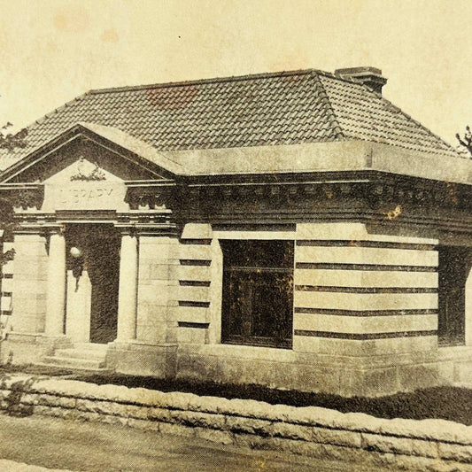 1910 Postcard Bonne Terre Memorial Library Bonne Terre MO PA8