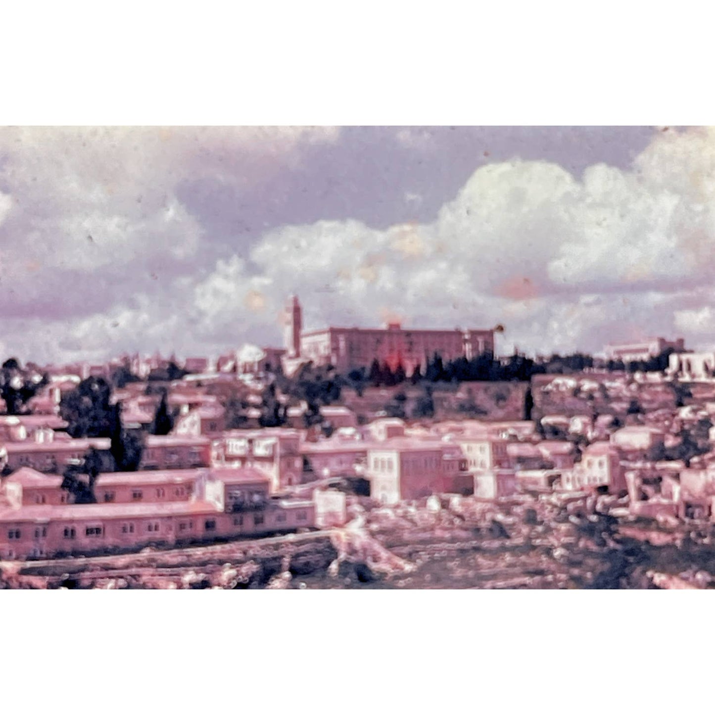 1960s Israel Holy Land in Color Jerusalem Set of 6 2x2 Slides TK2-S2-9