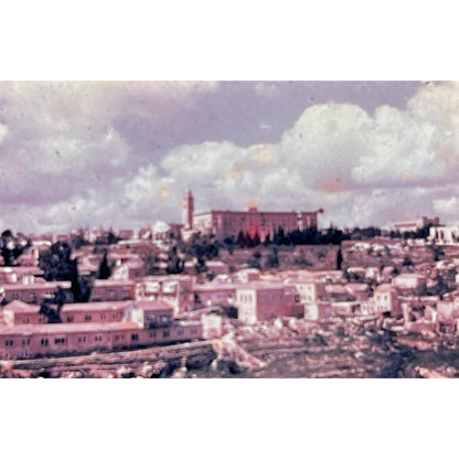 1960s Israel Holy Land in Color Jerusalem Set of 6 2x2 Slides TK2-S2-9