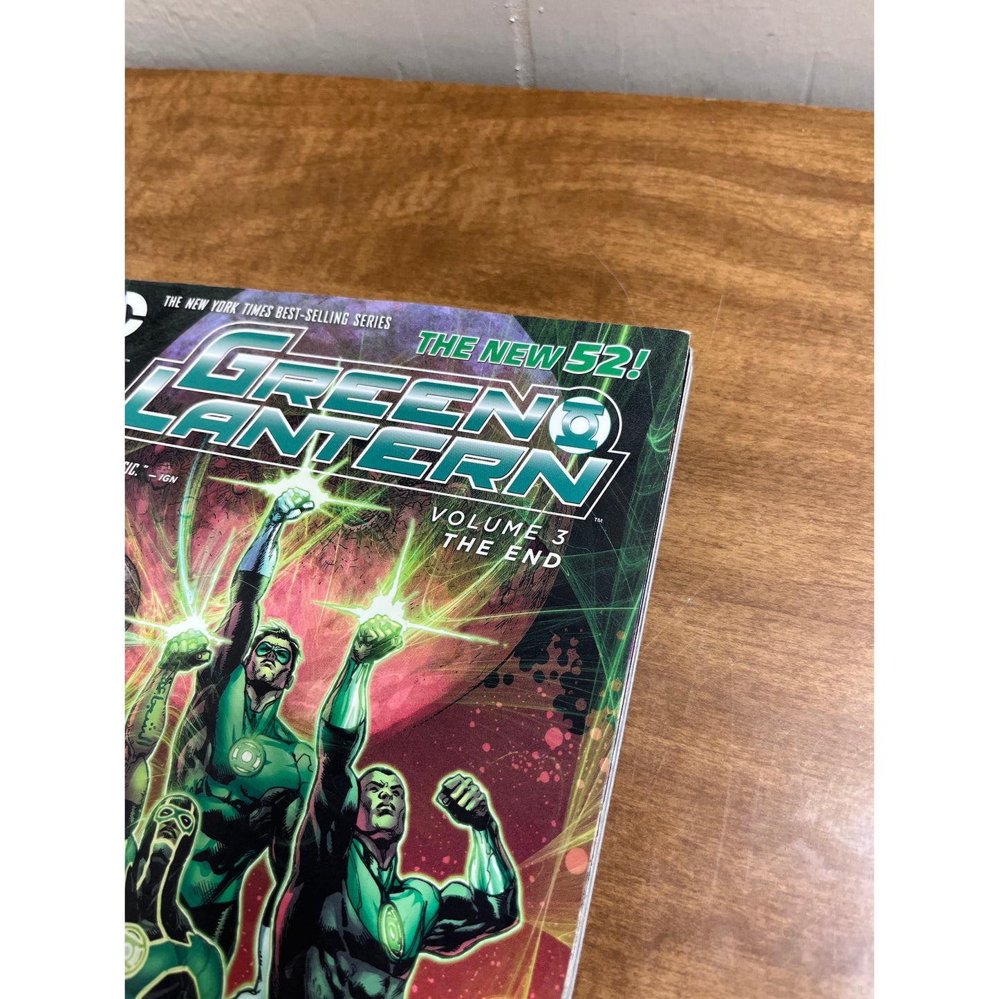 Green Lantern Vol. 3: the End New 52 Johns 2014 Trade Paperback DC Comics TG7