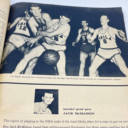 1958 Professional Basketball All Star Annual Bob Cousy Cover Boston Celtics TF9