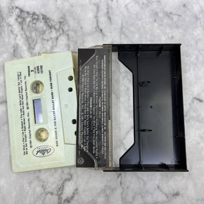 Vintage Bob Seger and the Silver Bullet Band Nine Tonight Cassette Tape TJ1-4