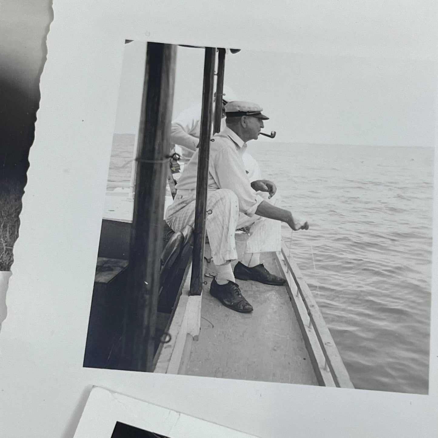 1930s Photos & Negatives of White Stone VA Fishing Trip Cap’n Roberts TJ9-PG1
