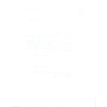 Embassy of Pakistan to US Letterhead Memo M.A. Jafri 5/29/63 B14