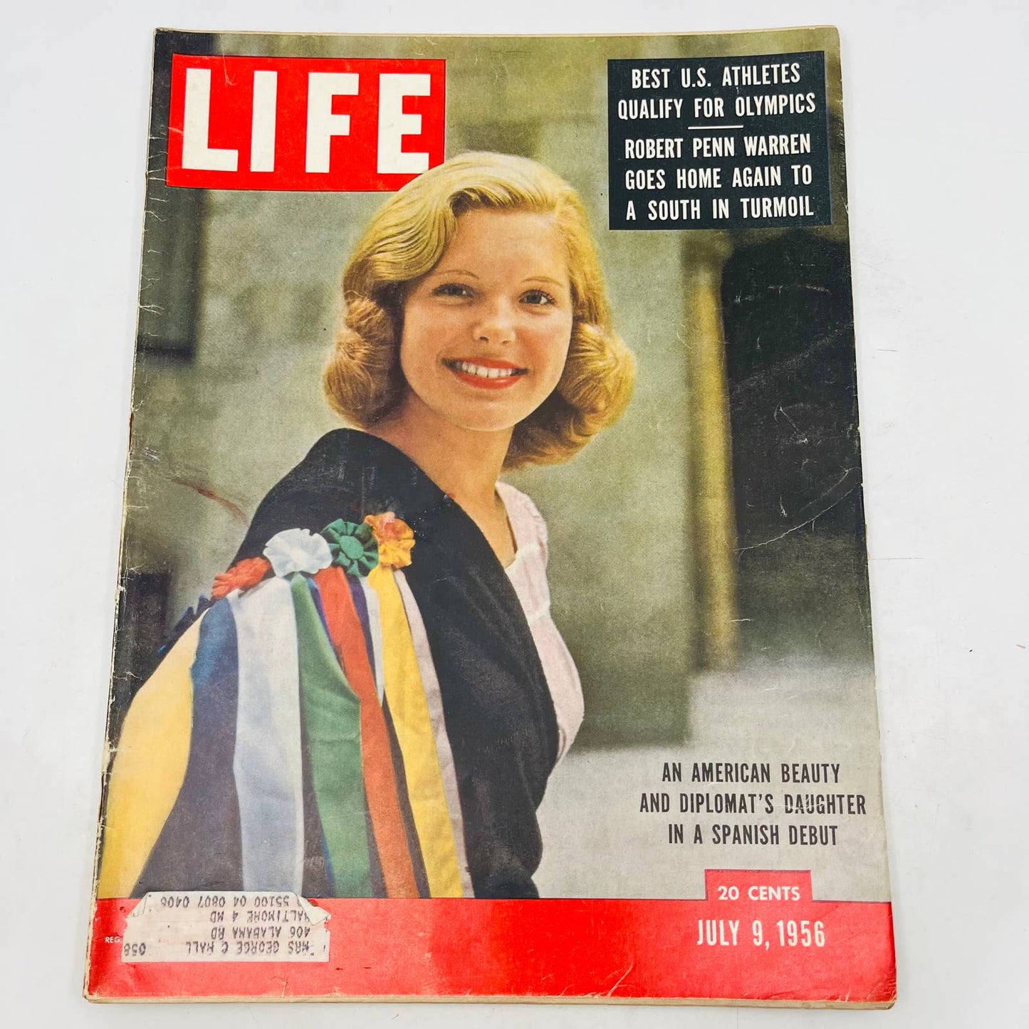 Life Magazine JULY 9, 1956 Best U.S. Athletes Qualify For Olympics TA4