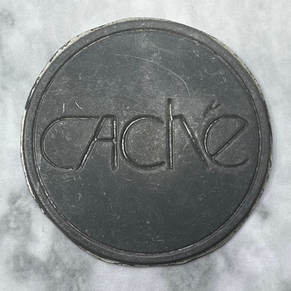 Vintage Letterpress Printers Block Plate CACHÉ SE845