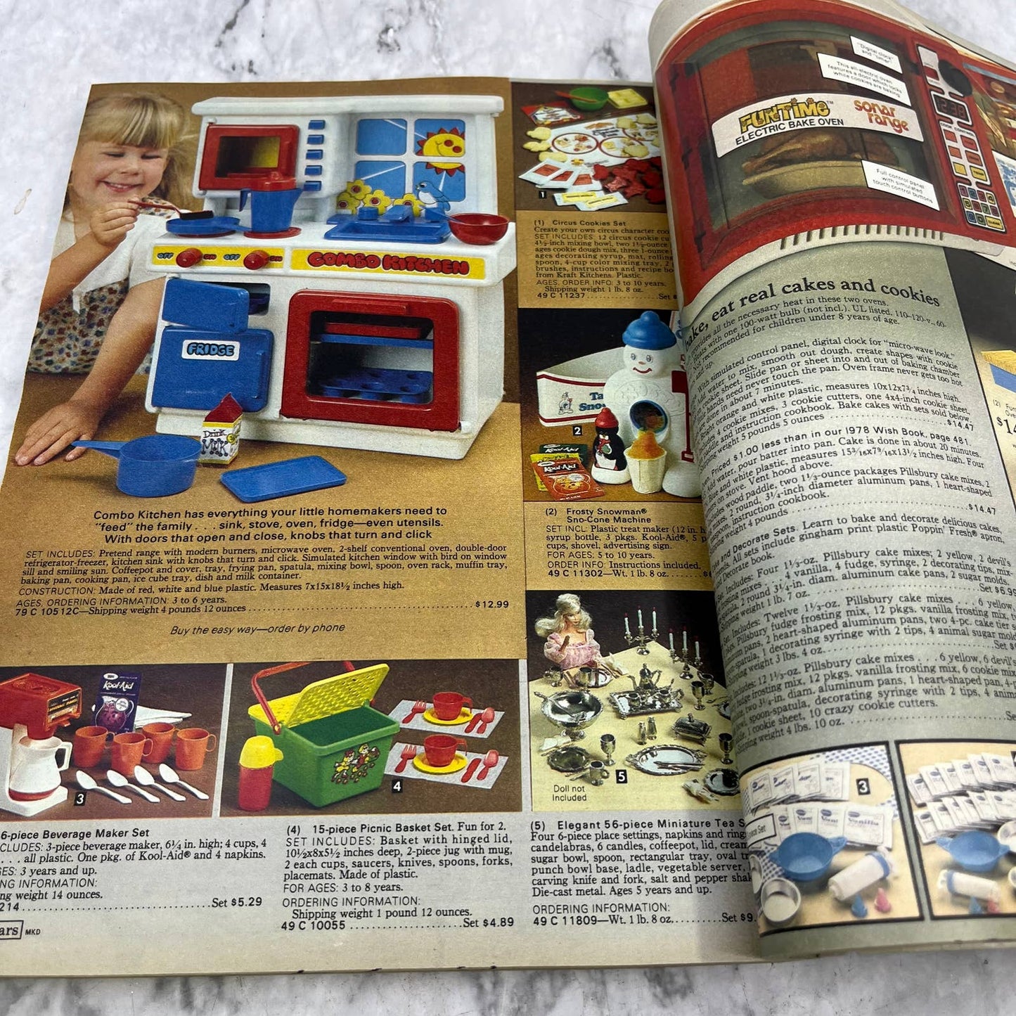 1979 Sears Christmas Wish Book Catalog Star Wars,Dolls,Toys,Disco,Fashion S3-1