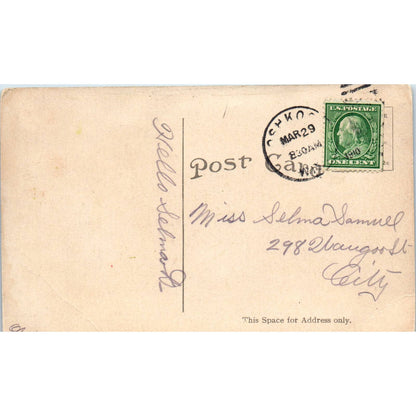 Water Works Beloit 1910 Wisconsin Original Postcard TJ9-P3