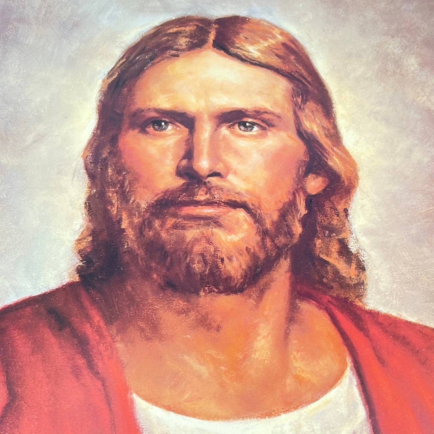 1989 Jesus Art Print Church of Latter Day Saints 11x14 FL3