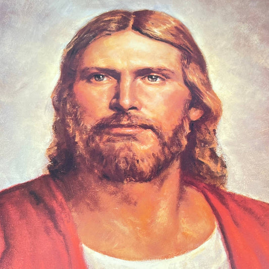 1989 Jesus Art Print Church of Latter Day Saints 11x14 FL3
