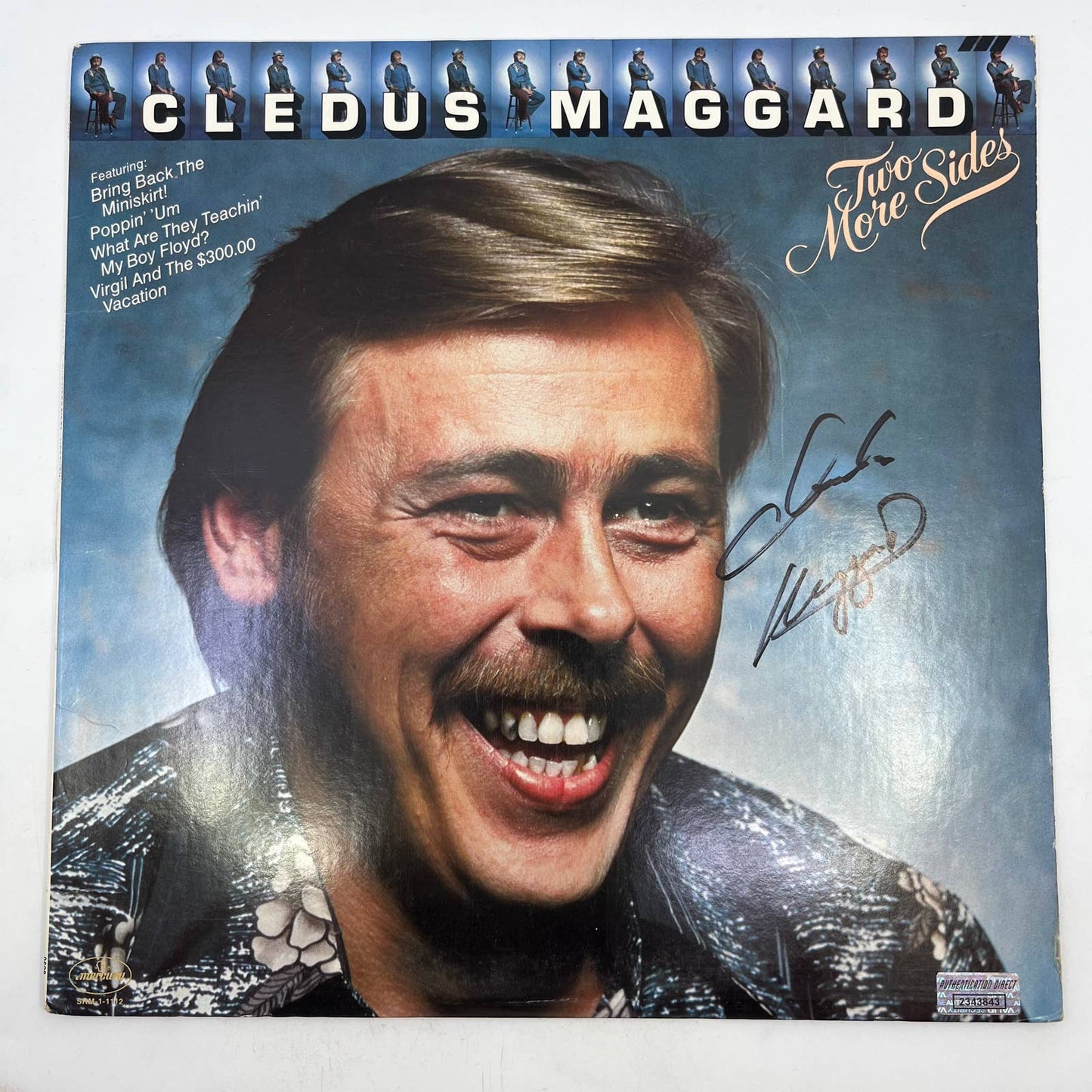 Cledus Maggard Two More Sides Record Autographed Signed Authenticated TH3